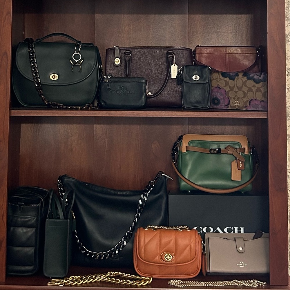 Check out my bags! So many good ones!!!!